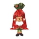thumbnail image 1 of Cateissary Bolsas de Navidad con cordón para regalo, soporte para aperitivos y dulces, Navidad 3D con sombrero, pierna, bolso de mano, contenedor, bolsa de Kits de decoración para fiestas Papá Noel Cateissary HA070036-01B, 1 of 1