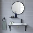 thumbnail image 3 of Matte Soap Dispenser For Bathroom (500ml/250ml) Frosted Glass Liquid Bottle, 3 of 11