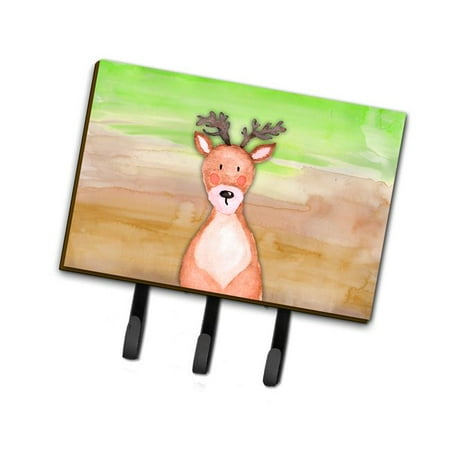 

Deer Watercolor Leash or Key Holder