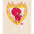 thumbnail image 3 of Hot Stuff - Hot Stuff Flame Heart - Men's Short Sleeve Graphic T-Shirt, 3 of 5