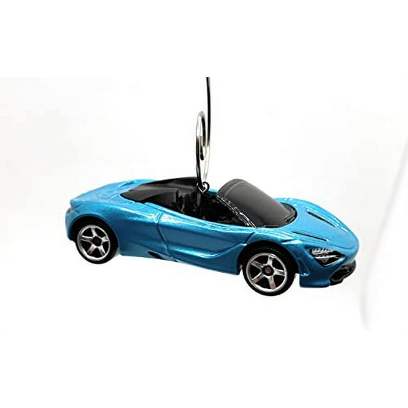 Christmas Ornament for McLaren 720S Spider Blue