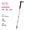 AB -3, variant on Trekking Pole Aluminum Alloy 65–135cm Telescopic Adjustable Hiking Stick Lightweight Camping Climbing Outdoor Sports Walking Stick