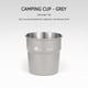 thumbnail image 2 of Tazas Vino Y 300ml Ligera para Senderismo Picnic Barbacoa (gris), 2 of 9
