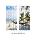 thumbnail image 3 of EGNMCR Trendy Printed Patterns With A Strong Decorative Look Light Blocking Curtains For Dorm Rooms Polyester Curtains, 3 of 6