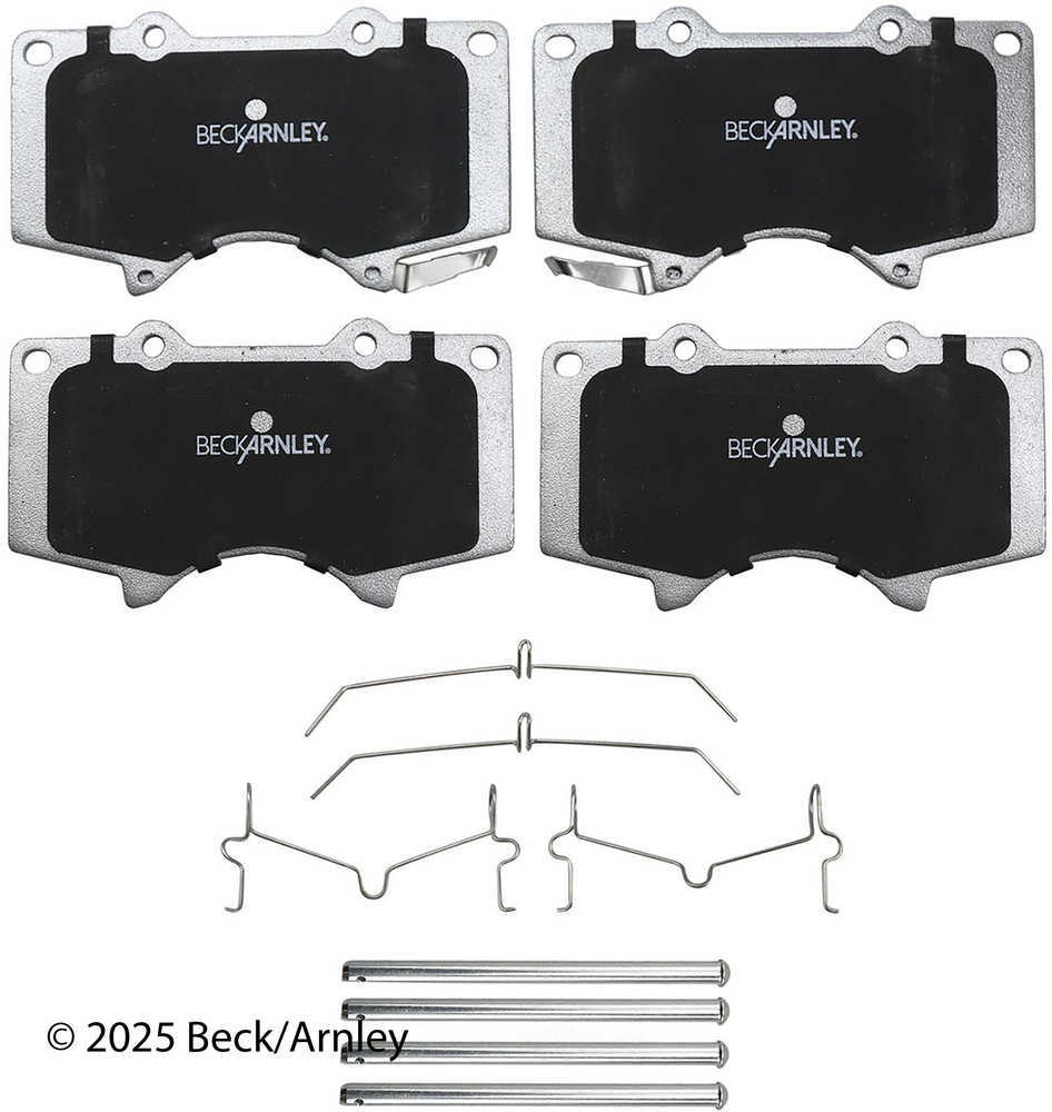 Beck/Arnley 085-6678A Disc Brake Pad