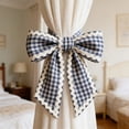 thumbnail image 4 of Wave Plaid Decorative Ribbon Streamer 100 ft Polyester DIY Home Party Wedding Holiday Decoration, 4 of 6