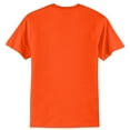 thumbnail image 3 of Port Company Tall Core Blend Tee-4XLT (Safety Orange), 3 of 3