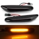 thumbnail image 1 of Señal de giro de marcador lateral, 2 piezas LED Lámpara de señal de giro de marcador lateral Luz indicadora de giro Integración perfecta, 1 of 10