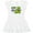AA-White, variant on Inktastic Happy Mardi Gras Cute Alligator with Beads Girls Baby Dress