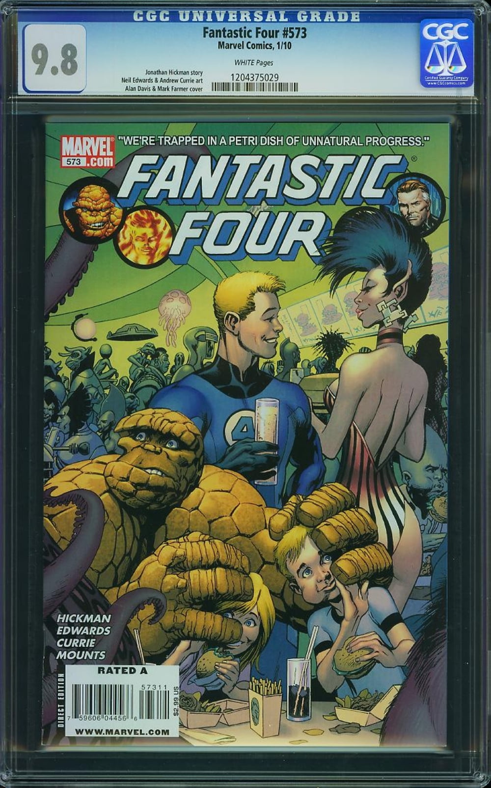 Cover of Fantastic Four #573
