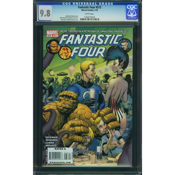 Fantastic Four #573 - CGC 9.8 Comic Book