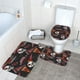 thumbnail image 3 of Juego de alfombras de baño de 3 piezas del equipo Cardinals Alfombra antideslizante para baño de 24 x 16 pulgadas, 3 of 7