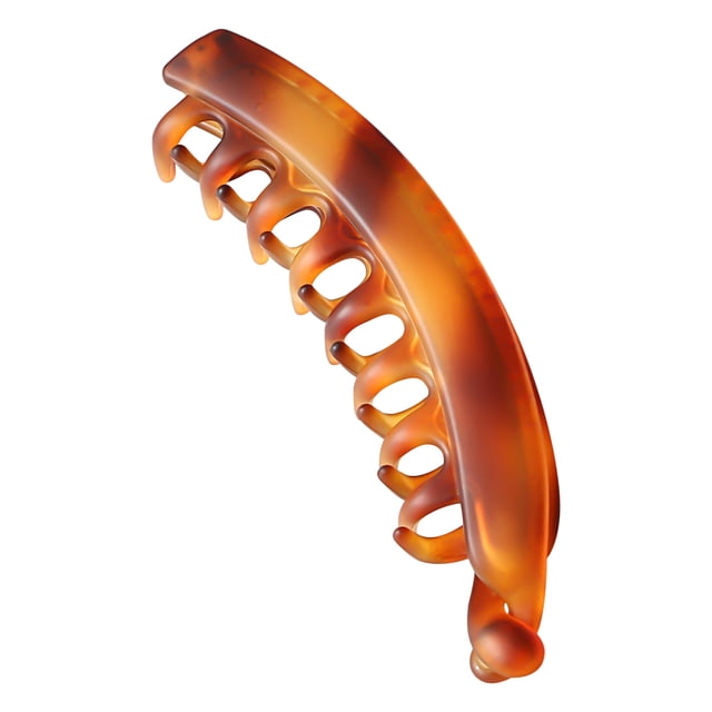 Fiudx Pinza para El Cabello, Elegante Accesorio de Estilo Coreano, Pinza Banana de Aleación, Duradera y Elegante Pinza para Cola de Caballo Vertical, Práctico Diseño Antideslizante, Ideal para Banque