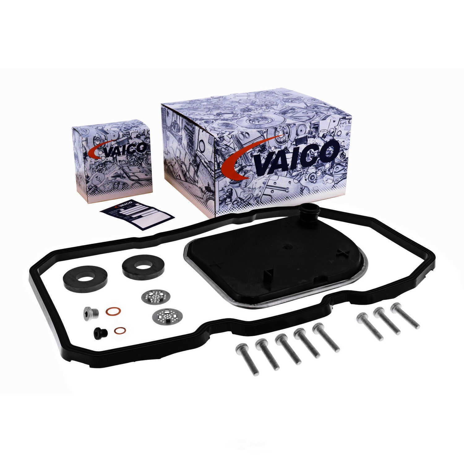 VAICO V30-2252-BEK Filter W/ Oil Pan Gasket, Instl Hardware, Filter W/ Oil Pan Gasket, Instl