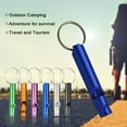 thumbnail image 3 of Aluminum Alloy Colorful Small Whistle Sports Sports Wilderness Whistle Firefighting Referee, 3 of 8
