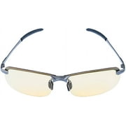 Polarized Gaming Blue Light Filter Computer Glasses for Blocking UV & Reduce Eyestrain Headache Gaming Glasses, Unisex (Men/Women)