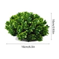 thumbnail image 3 of Cififendec Artificial Aquarium Plants, 7.87"×7.09", Non-Toxic Fake Seaweed Ornaments, Realistic Plastic Water Grass Decor for Fish Tank Landscaping, 3 of 5