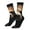 3 Black, variant on Urban Bear With Headphones Print Adult Socks for Men & Women,Calf Socks, Ankle Socks,Boots Socks,Breathable Casual Sock,Unisex Crew Socks