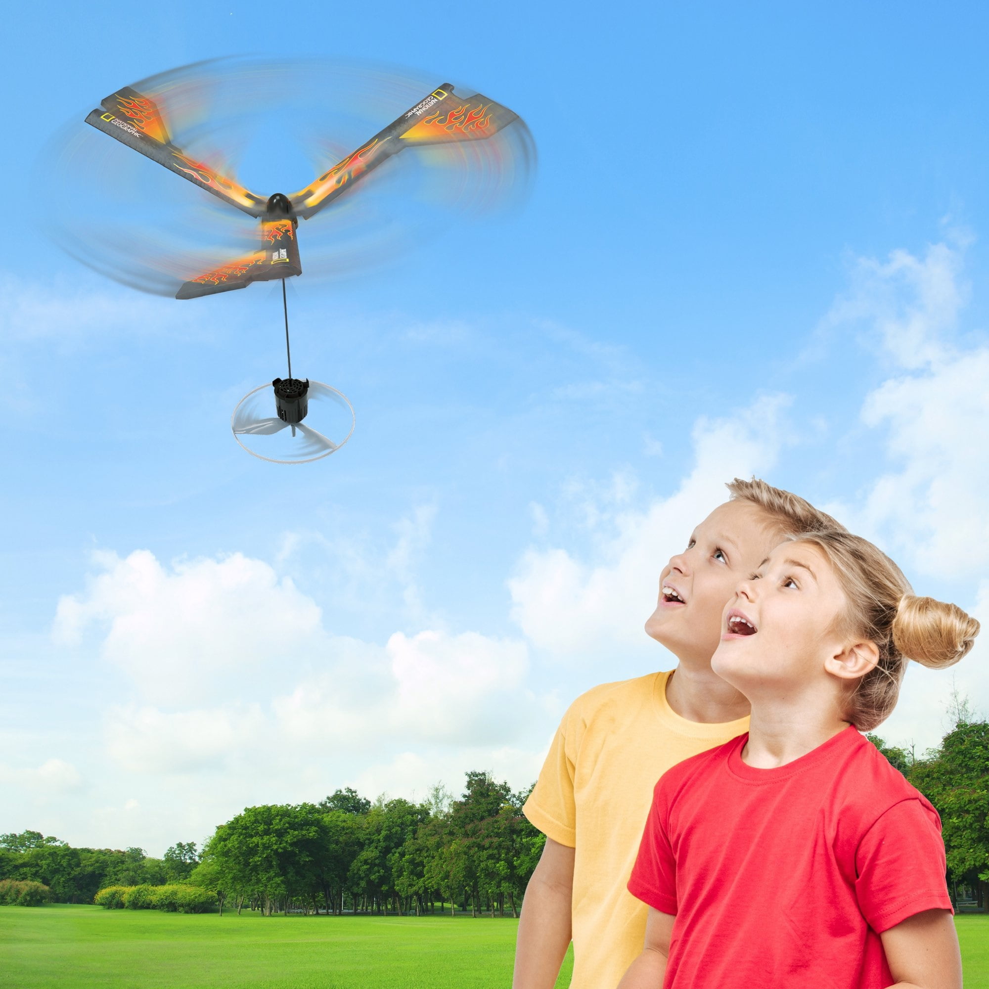 National Geographic Power Rocket Motorized Air Rocket Launcher for Kids and Adults Unisex Ages 8 Years and Up
