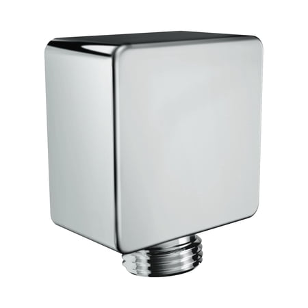 Moen Chrome Square Drop Ell Handheld Shower Wall Connector