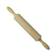 thumbnail image 1 of QIPOPIQ Wooden Rolling Pin for Baking, Pizza Roller Spikes Wooden Roller Pizza Roller Baking Rolling Pin, Dough Roller Wood, Rotating Centre Dough Roller with Handles for All Baking Needs, 1 of 5
