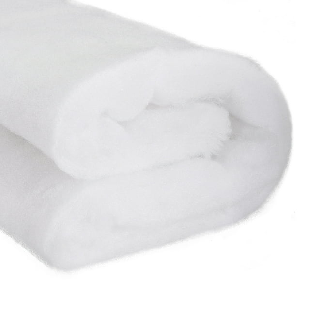 Algodón Absorbente de Sonido para Altavoces Uxcell Fibra de Poliéster Aislamiento de Audio Reemplazo DIY 24.41"x39.37" Blanco