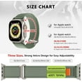 thumbnail image 6 of PINHEN Trail Loop for Apple Watch Ultra/2 Band 49mm 45mm 44mm 42mm 41mm 40mm 38mm iwatch Bands for Men Women,Rugged Nylon Strap Wristbands for Apple Watch Series 9 8 7 6 5 4 3 2 SE,Ultra2 49 45 44 mm, 6 of 7
