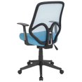 thumbnail image 2 of Salerno Series High Back Green Mesh Office Chair with Arms, 2 of 7