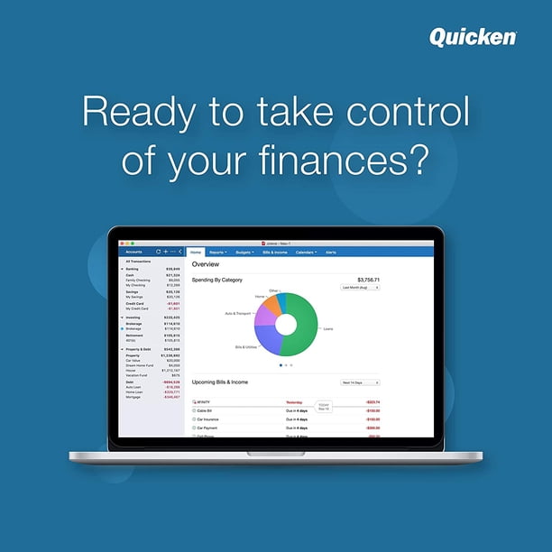 Quicken Deluxe Personal Finance 2020 – Manage your money and save – 1-Year  Subscription (Windows/Mac) - Walmart.com