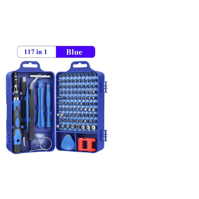 Kit De Desarmadores Y Herramientas De Precisión 115 En 1 Malubero Malu1185