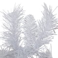 thumbnail image 6 of Northlight 24" Unlit White Iridescent Mixed Pine Artificial Christmas Wreath, 6 of 6