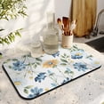 thumbnail image 3 of Reversible Absorbent Diatom Mud Coffee Drying Mat (19.5x12) Non-Slip, Heat Resistant Kitchen Counter Mat, Collapsible for Effortless Storage & Handling, 3 of 7