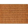 thumbnail image 1 of Ahgly Company Indoor Rectangle Abstract Orange Contemporary Area Rugs, 3' x 5', 1 of 1