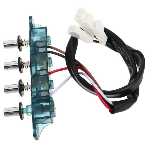 FRCOLOR Range Hood Switch Replacement Part Pushbutton Switch Control Switch Replacement Alloy Switch For Range Hood Buttons And Range Hood Part