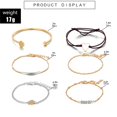 thumbnail image 3 of Set Bangle Mujer Pulsera Pieza S^imple Moda L^ove Pulsera Bohemia 6 Pulseras, 3 of 8