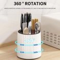 thumbnail image 7 of Blueek Household Rotating Kitchen Knife Kitchen Supplies Integrated Storage Multifunctional Knife Storage Rack, 7 of 7