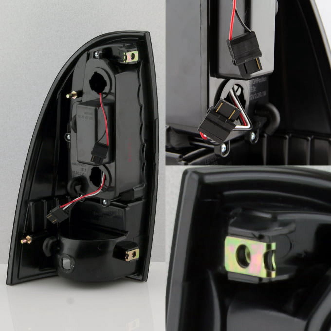 AKKON - For 05-15 Toyota Tacoma Pickup Smoked Lens C-Shape LED Tube Tail Brake Light Lamp Assembly