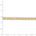 thumbnail image 5 of Real 14kt Yellow Gold 5.5mm Semi-Solid Anchor Chain; 24 inch; Lobster Clasp; for Adults and Teens; for Women and Men, 5 of 5