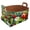 Multicolor 3, variant on Ladybugs and Insects Storage Basket Collapsible Storage Bin, PU Foldable Basket Convenient Box Storage Organizer with Handles for Shelves Office Bedroom Closet Nursery Toys Laundry