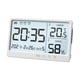 thumbnail image 3 of Termómetro higrómetro digital, medidor de temperatura y humedad, medidor de temperatura y humedad con soporte, pantalla LCD para el hogar, mesa y, 3 of 7