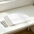 thumbnail image 4 of 10 Pcs Horizontal Clips Transparent Thickened File Folder, File Folder, File Organizer, Paper Organizer for Documents and Resumes, 4 of 5