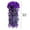 E, variante sur Paniers Suspendus Roses et Violettes Simulées, 3 Pieds, Fleurs Artificielles en Rotin PE Réaliste pour Décoration Extérieure/intérieure - Arrangements Floraux Faux Tout Temps, Décoration Murale de Jardin et Mariage Résistante à la Décoloration