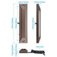 thumbnail image 6 of 6 Pack 5CCT 8 Inch LED Low Voltage Step Lights, 12-24V AC/DC Deck Light, Aluminum, Oil Rubbed Bronze, 1800K/2700K/3000K/4000K/5000K, 6 of 7