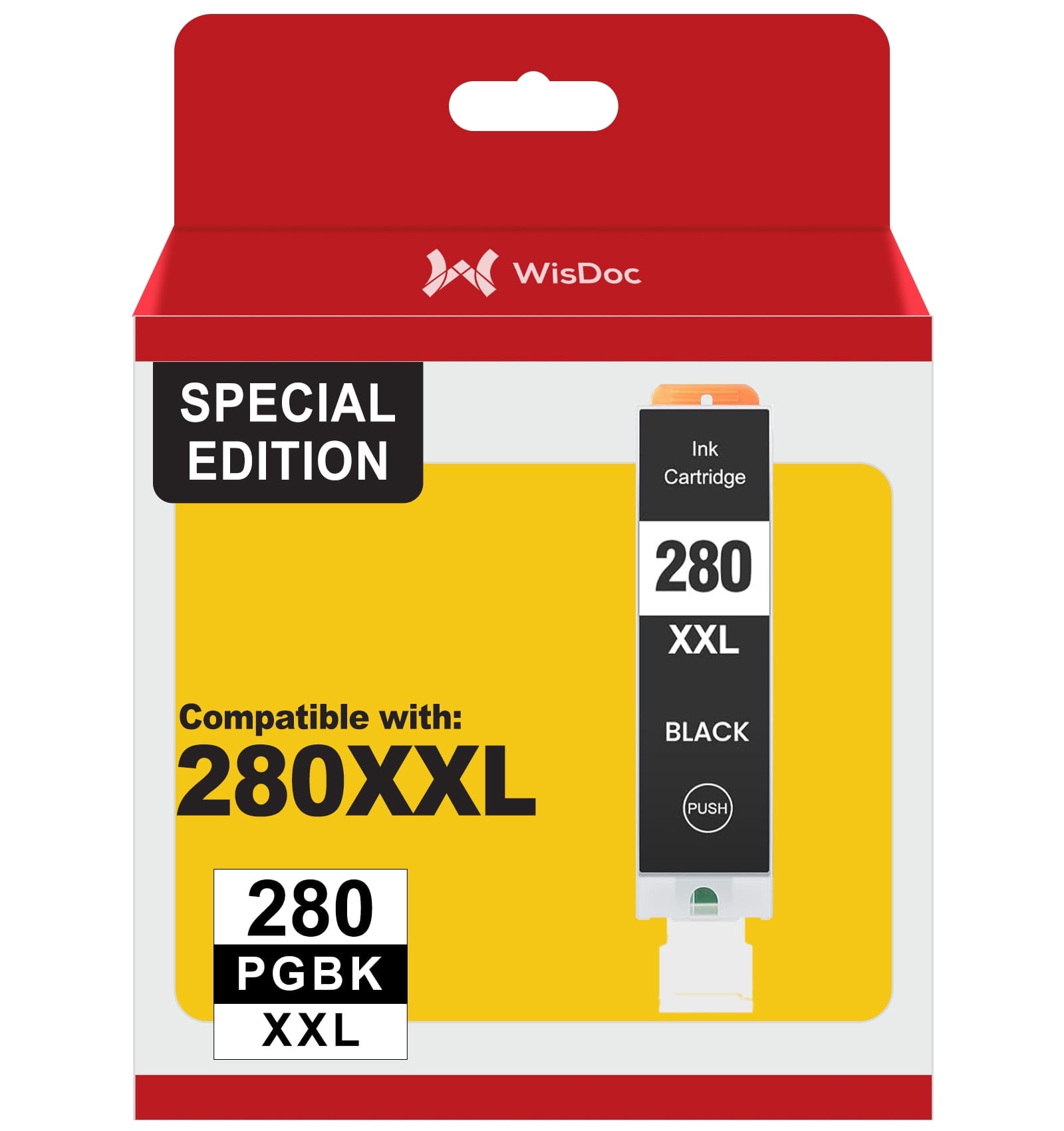 HIPAGE 280XXL, 281XXL Ink Cartridge, Black Cyan Magenta Yellow