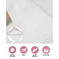 thumbnail image 6 of Easter Kitchen Dish Towels for Drying Dishes Set of 2, Spring Rabbits Ears Feet Floral Blue Lattice Waffle Weave Microfiber Hand Tea Bathroom Towels Quick Dry & Absorbent Towel 12x12, 6 of 7