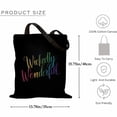 thumbnail image 2 of Wickedly wonderful. Pattern Costume Cool Easy Animal Halloween Gift Canvas Bag 3Pcs, 2 of 5