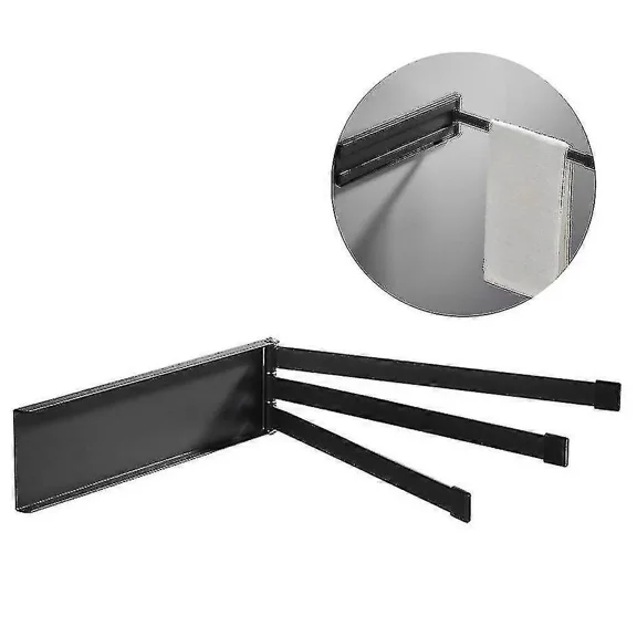 Folding Towel Bar And Rotatable Towel Rack