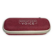 THE BREATHER VOICE Vocal Muscle Trainer Travel Case for Hand-Help Device, 1 Count