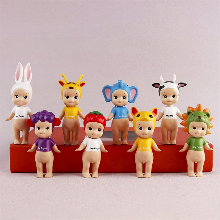 Sonny Angel Hippers Doll 8Pcs - Animal Fruit Series Limited Sonny Angel Hippers Doll 8Pcs - Animal Fruit Series Limited