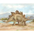 thumbnail image 3 of Harper, Ethan 14x12 Black Modern Framed Museum Art Print Titled - Dinosaur Illustration I, 3 of 5